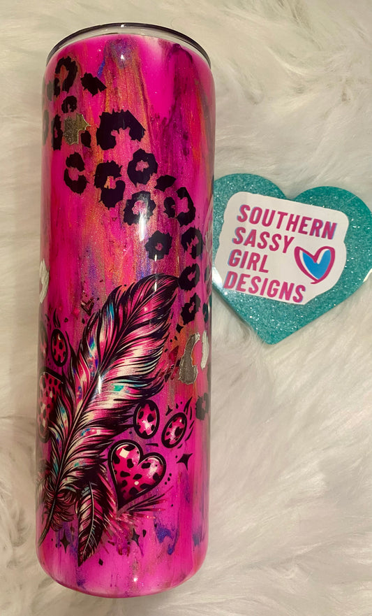 PINK FEATHERS #46
