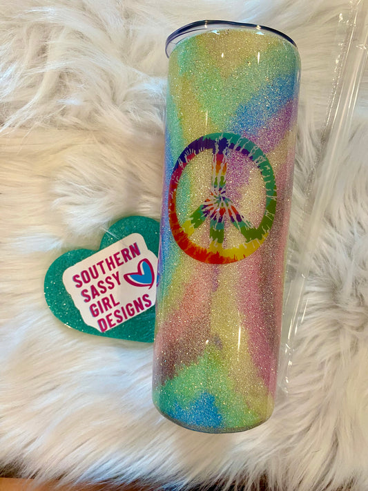 Tye Dye Skull #13