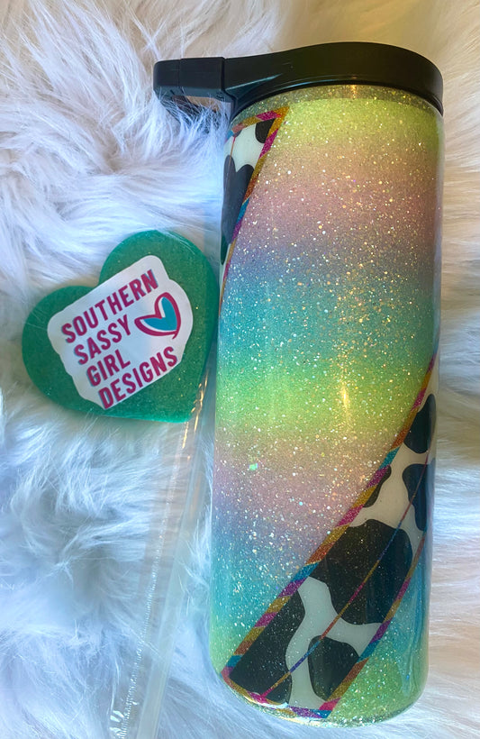 Cow Print Rainbow #78