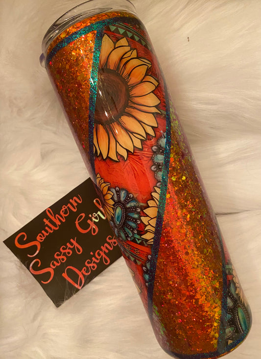 Orange Sunflower